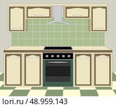 Kitchen furniture. Стоковая иллюстрация, агентство Ingram Publishing / Фотобанк Лори