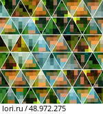The geometric pattern of repeating elements. Стоковая иллюстрация, агентство Ingram Publishing / Фотобанк Лори