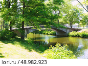 Boston Charles River at The Esplanade in Massachusetts USA. Стоковое фото, агентство Ingram Publishing / Фотобанк Лори