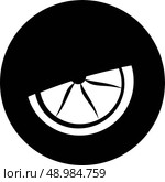 lemon icon. Стоковая иллюстрация, агентство Ingram Publishing / Фотобанк Лори