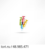 syringe icon. Стоковая иллюстрация, агентство Ingram Publishing / Фотобанк Лори