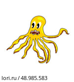 octopus ocean. Стоковая иллюстрация, агентство Ingram Publishing / Фотобанк Лори