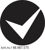 check mark. Стоковая иллюстрация, агентство Ingram Publishing / Фотобанк Лори