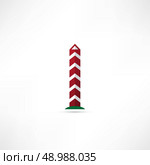 Border post. Стоковая иллюстрация, агентство Ingram Publishing / Фотобанк Лори