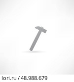 Hammer Icon. Стоковая иллюстрация, агентство Ingram Publishing / Фотобанк Лори