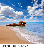Almeria Mojacar beach in Mediterranean sea of Spain. Стоковое фото, агентство Ingram Publishing / Фотобанк Лори