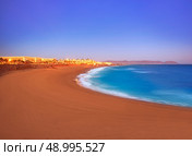 Almeria Cabo de Gata sunset in Retamar beach at Spain. Стоковое фото, агентство Ingram Publishing / Фотобанк Лори