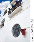 Mojacar Almeria white Mediterranean village in Spain. Стоковое фото, агентство Ingram Publishing / Фотобанк Лори