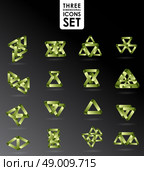 Business design elements  icon set, three-dimensional quality vector icon  with a lot of variety ideal for business , flayer and presentation. Стоковая иллюстрация, агентство Ingram Publishing / Фотобанк Лори