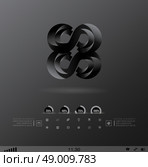 Business design elements  icon set, three dimensional quality icon  with a lot of variety ideal for business , flayer and presentation. Стоковая иллюстрация, агентство Ingram Publishing / Фотобанк Лори