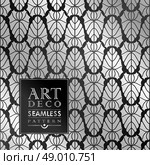 Art Deco vintage wallpaper pattern can be used for invitation, congratulation. Стоковая иллюстрация, агентство Ingram Publishing / Фотобанк Лори