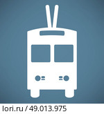 trolleybus icon. Стоковая иллюстрация, агентство Ingram Publishing / Фотобанк Лори