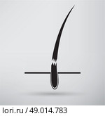 hair follicle treatment design. Стоковая иллюстрация, агентство Ingram Publishing / Фотобанк Лори