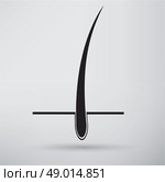 hair follicle treatment design. Стоковая иллюстрация, агентство Ingram Publishing / Фотобанк Лори