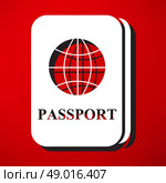Passport icon. Стоковая иллюстрация, агентство Ingram Publishing / Фотобанк Лори