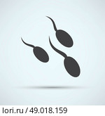 Sperm icon. Стоковая иллюстрация, агентство Ingram Publishing / Фотобанк Лори