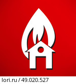 fire icon. Стоковая иллюстрация, агентство Ingram Publishing / Фотобанк Лори