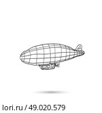 Dirigible. Стоковая иллюстрация, агентство Ingram Publishing / Фотобанк Лори