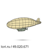 Dirigible. Стоковая иллюстрация, агентство Ingram Publishing / Фотобанк Лори
