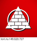 Pyramid. Стоковая иллюстрация, агентство Ingram Publishing / Фотобанк Лори