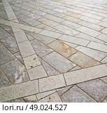brick in  legnano  street lombardy italy  varese abstract   pavement of a curch and marble. Стоковое фото, агентство Ingram Publishing / Фотобанк Лори