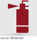 Fire extinguisher line icon. Стоковая иллюстрация, агентство Ingram Publishing / Фотобанк Лори