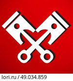 Piston icon. Стоковая иллюстрация, агентство Ingram Publishing / Фотобанк Лори
