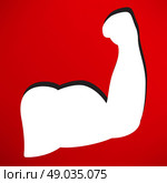 Biceps icon. Стоковая иллюстрация, агентство Ingram Publishing / Фотобанк Лори