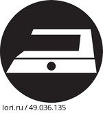 Steam iron icon. Стоковая иллюстрация, агентство Ingram Publishing / Фотобанк Лори