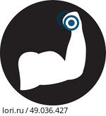 Biceps icon. Стоковая иллюстрация, агентство Ingram Publishing / Фотобанк Лори