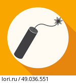 TNT dynamite bomb with burning fuse. Стоковая иллюстрация, агентство Ingram Publishing / Фотобанк Лори