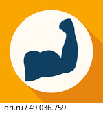 Biceps icon. Стоковая иллюстрация, агентство Ingram Publishing / Фотобанк Лори