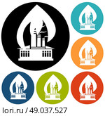 fire icon. Стоковая иллюстрация, агентство Ingram Publishing / Фотобанк Лори