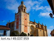 Carrion de los Condes church on the Way of Saint James at Palencia Spain. Стоковое фото, агентство Ingram Publishing / Фотобанк Лори