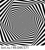 Psychedelic Hypnotic spiral. Стоковая иллюстрация, иллюстратор Максим Гребешков / Фотобанк Лори