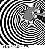 Psychedelic Hypnotic spiral. Стоковая иллюстрация, иллюстратор Максим Гребешков / Фотобанк Лори