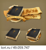 Bible, vector icon. Стоковая иллюстрация, агентство Ingram Publishing / Фотобанк Лори