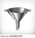 Funnel, vector icon. Стоковая иллюстрация, агентство Ingram Publishing / Фотобанк Лори
