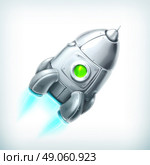 Spacecraft, vector icon. Стоковая иллюстрация, агентство Ingram Publishing / Фотобанк Лори