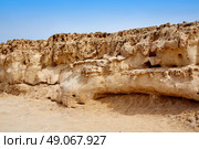 Ajuy stone textures in Fuerteventura at Canary Islands. Стоковое фото, агентство Ingram Publishing / Фотобанк Лори