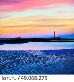 El cotillo Toston beach sunset Fuerteventura at Canary Islands of Spain. Стоковое фото, агентство Ingram Publishing / Фотобанк Лори