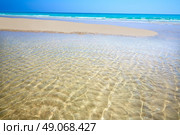 Jandia beach Mal Nombre Fuerteventura at Canary Islands of Spain. Стоковое фото, агентство Ingram Publishing / Фотобанк Лори