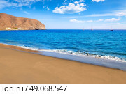 Gran Tarajal beach Fuerteventura at Canary Islands of Spain. Стоковое фото, агентство Ingram Publishing / Фотобанк Лори