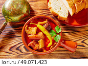 Tapas Callos madrilena typical from Madrid Spain. Стоковое фото, агентство Ingram Publishing / Фотобанк Лори