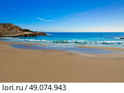Cullera Platja del Far beach Playa del Faro in Valencia Spain. Стоковое фото, агентство Ingram Publishing / Фотобанк Лори