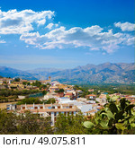 Benidoleig village in Alicante at Spain. Стоковое фото, агентство Ingram Publishing / Фотобанк Лори