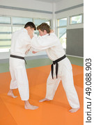 grappling. Стоковое фото, агентство Ingram Publishing / Фотобанк Лори