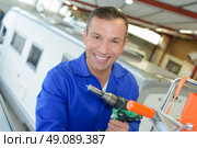 recreational vehicle worker. Стоковое фото, агентство Ingram Publishing / Фотобанк Лори