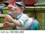 Fallas fest popular figures will burn in March 19 th night yearly. Стоковое фото, агентство Ingram Publishing / Фотобанк Лори