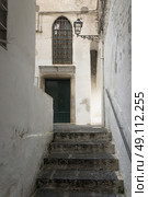 Stairway of a building, Amalfi, Amalfi Coast, Salerno, Campania, Italy. Стоковое фото, агентство Ingram Publishing / Фотобанк Лори